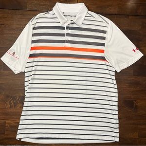 Under Armour Heat Gear Olde Hickory on Sleeve Golf Polo Men’s Size Large